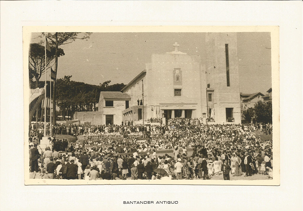 El Sardinero. Iglesia de 63 - San Roque. Inauguración